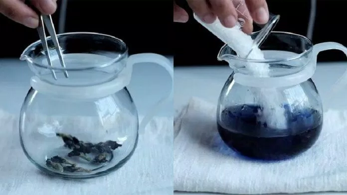Cách làm trà măng cụt (Ảnh: Internet)