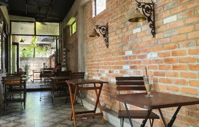 Không gian bên trong của quán. (Ảnh: Internet)
