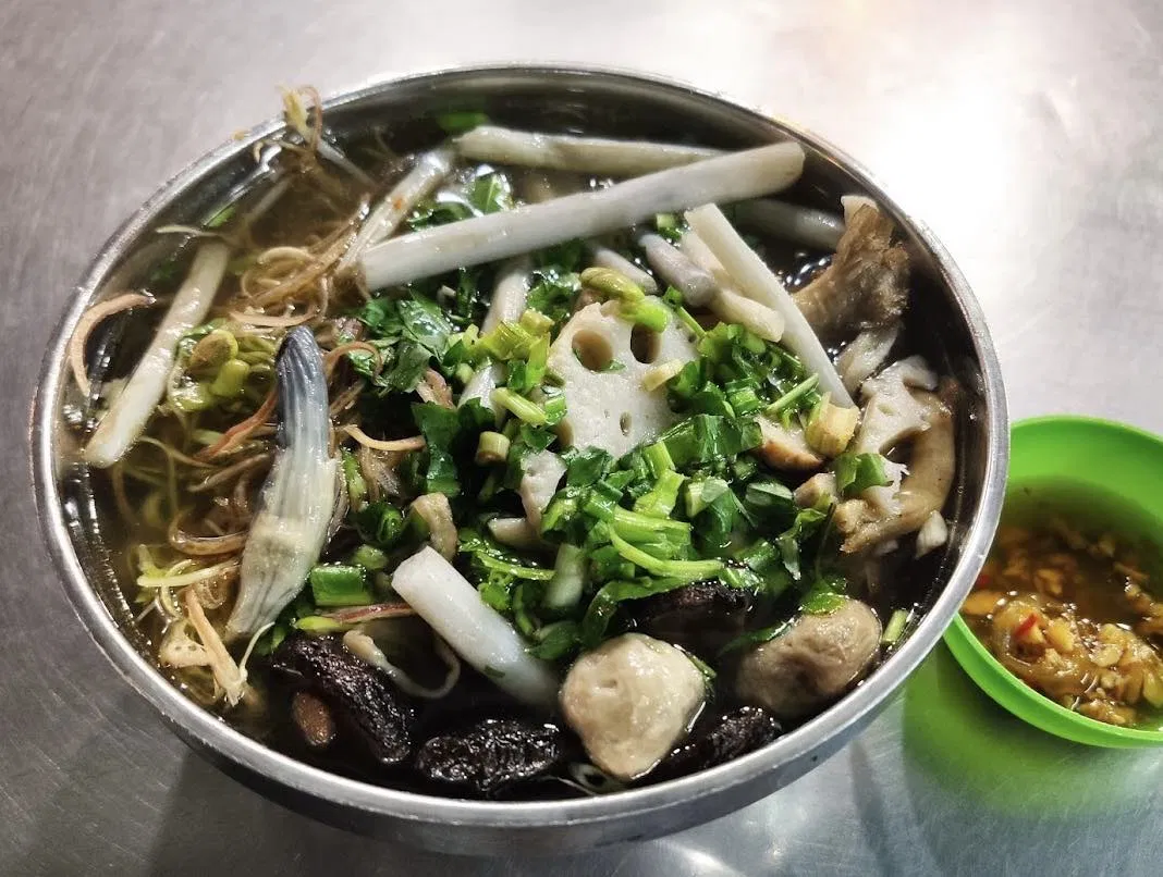 Quán Cơm Chay Trúc Lâm Bồ Đề. (Nguồn ảnh: Internet)