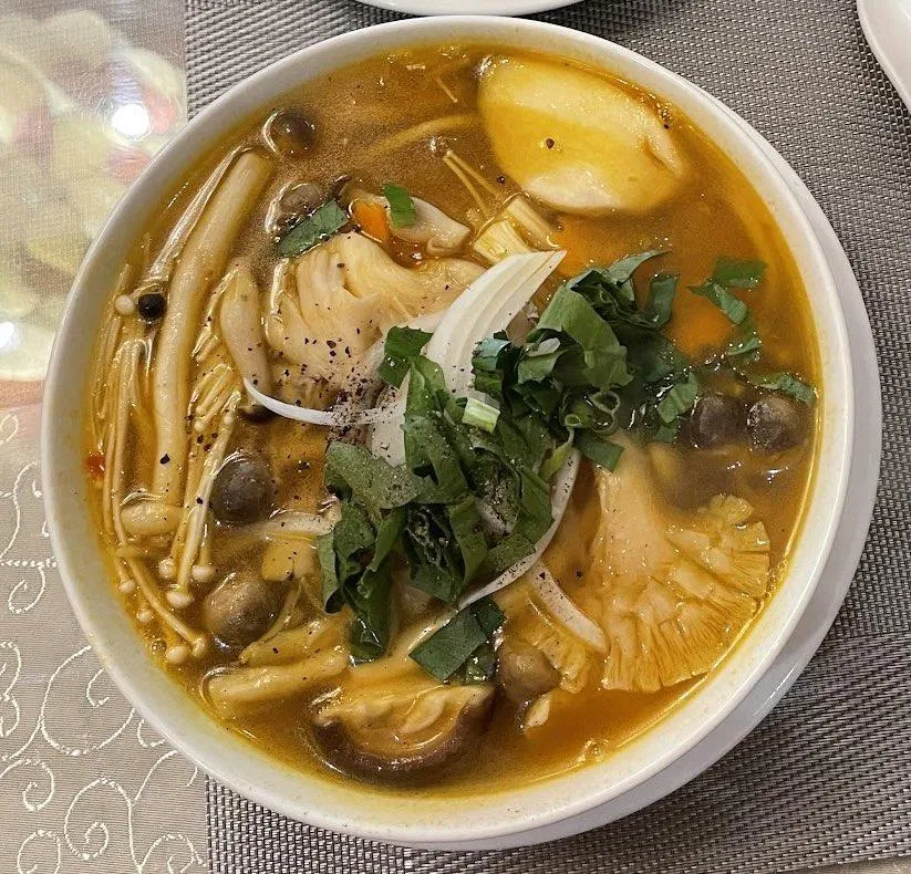 Nhà Hàng Chay Sân Mây. (Nguồn ảnh: Internet)