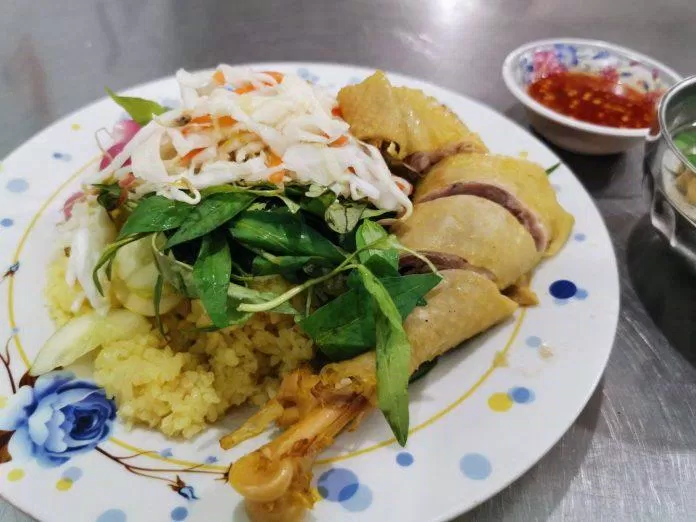 Quán cơm gà Tuyết Nhung. (Ảnh: Internet)