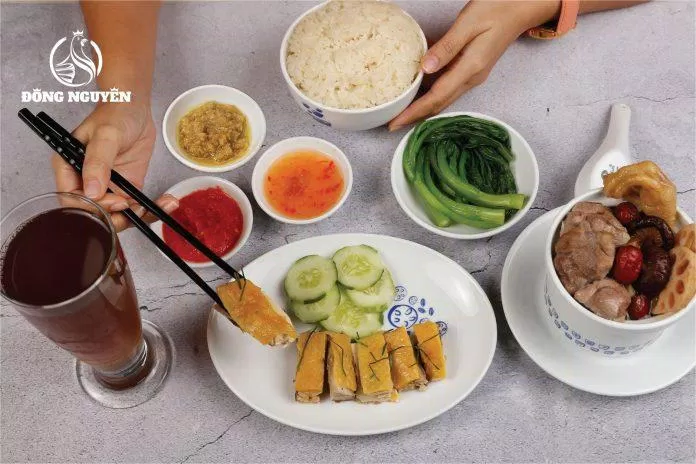 Cơm gà Đông Nguyên. (Ảnh: Internet)