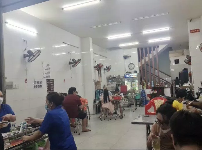 Quán cơm tấm Hòa. (Ảnh: Internet)