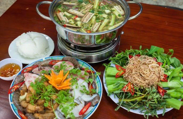 Món lẩu hải sản của nhà hàng. (Ảnh: Internet)