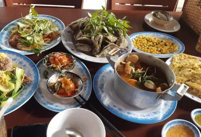 Một số món ăn của quán. (Ảnh: Internet)