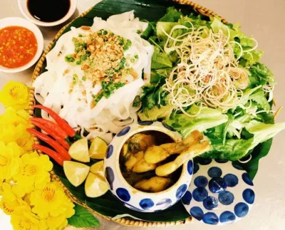 Mì Quảng Ếch bếp Trang. (Nguồn ảnh: Internet)