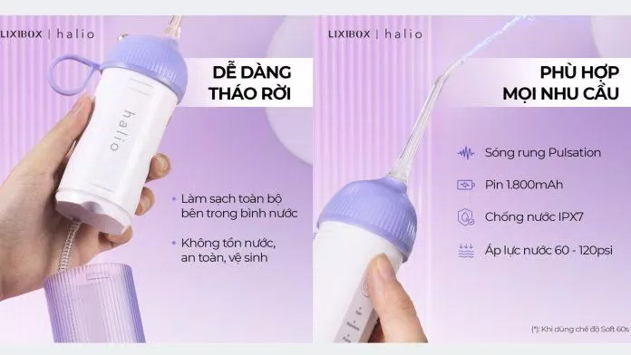 Máy Tăm Nước Halio UltraClean