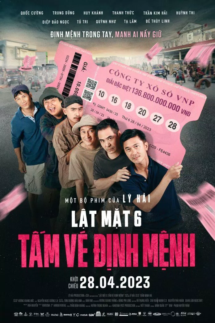 Poster Lật Mặt 6: Tấm Vé Định Mệnh (Ảnh: Internet)