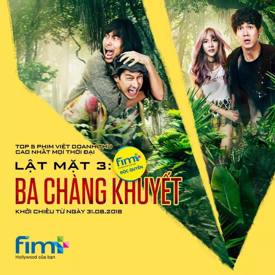 Poster phim Lật Mặt 3: Ba Chàng Khuyết (Ảnh: Internet)