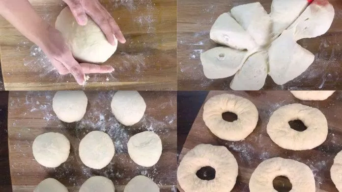Tạo hình bánh donut Tạo hình bánh donut