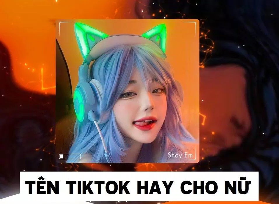 Tên Tiktok hay cho nữ (Ảnh: Internet) Tên Tiktok hay cho nữ (Ảnh: Internet)
