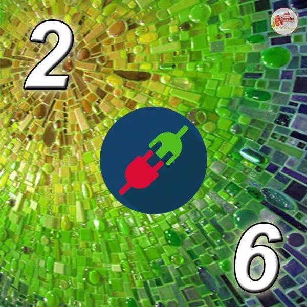 Số chủ đạo 2 hợp với số 6 (Ảnh: Internet)