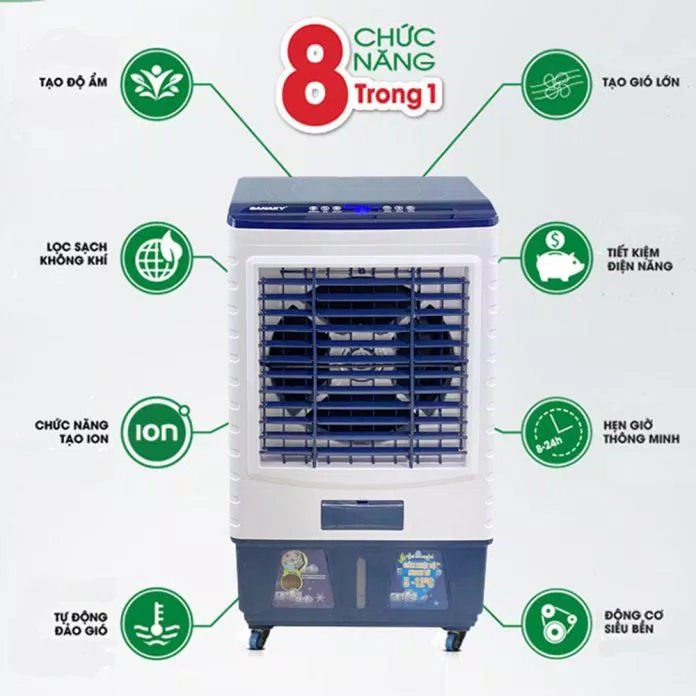 Quạt hơi nước Sanaky VH-5500AR (Ảnh: Internet)
