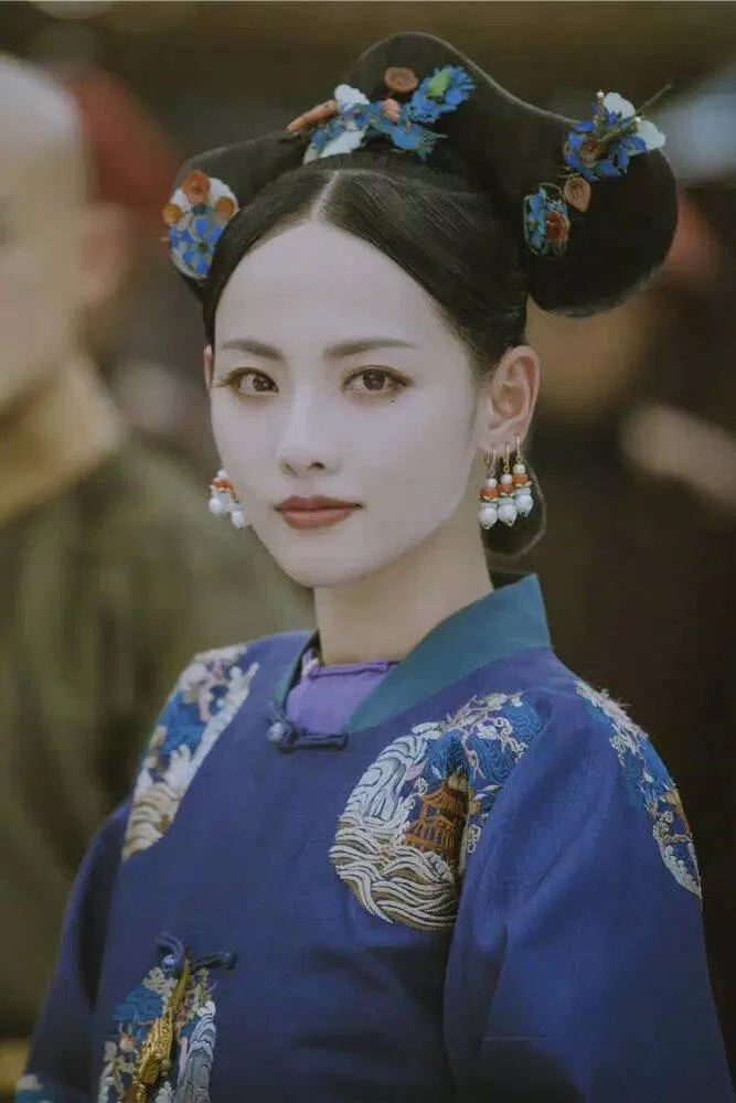 Trương Gia Nghê được gọi là " mỹ nhân đẹp nhất Diên Hi Công Lược" (nguồn: internet)