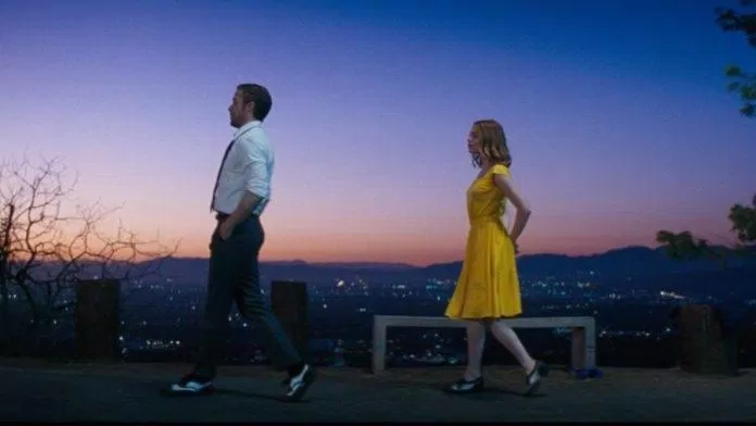 Hình ảnh trong phim của cặp đôi Emma Stone và Ryan Gosling Hình ảnh trong phim của cặp đôi Emma Stone và Ryan Gosling
