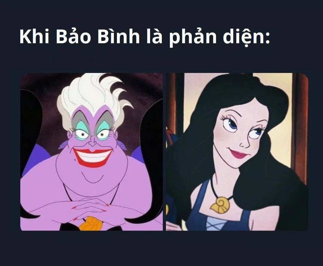 Khi 12 cung hoàng đạo là phản diện Disney (Ảnh: Internet)