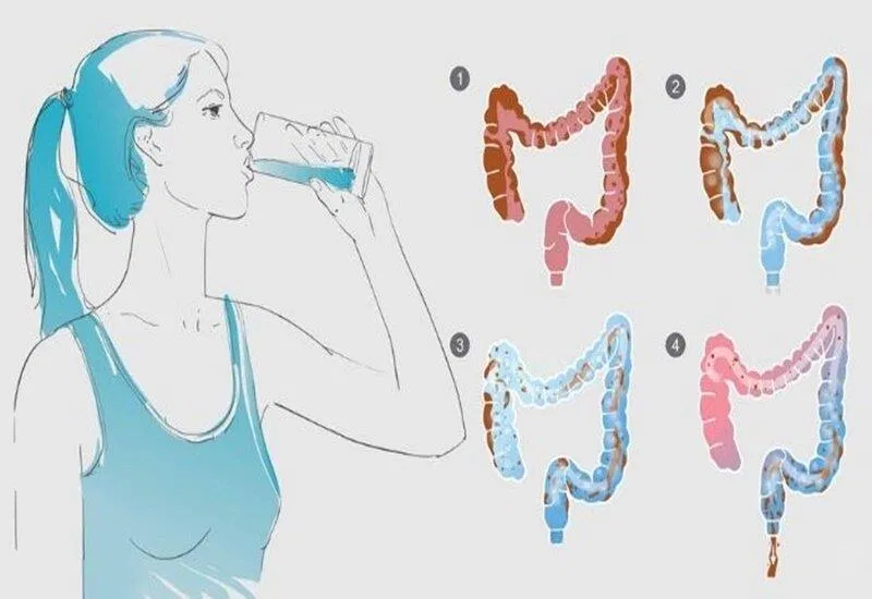 Sử dụng phương pháp đào thải thông qua nước (Nguồn: Internet) Sử dụng phương pháp đào thải thông qua nước (Nguồn: Internet)