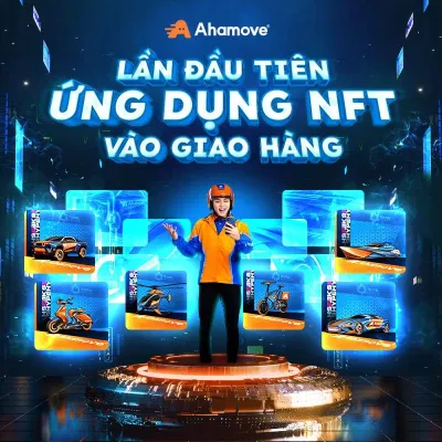 Bộ sưu tập NFT Greenovative đánh dấu bước đầu của sự hợp tác giữa Ahamove, AuraNetwork và SeekHype trong việc ứng dụng blockchain vào việc giao hàng (Ảnh: Internet) Bộ sưu tập NFT Greenovative đánh dấu bước đầu của sự hợp tác giữa Ahamove, AuraNetwork và SeekHype trong việc ứng dụng blockchain vào việc giao hàng (Ảnh: Internet)