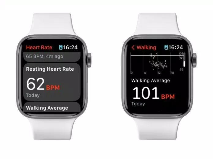 Apple Watch đo nhịp tim của người dùng (Ảnh: Internet) Apple Watch đo nhịp tim của người dùng (Ảnh: Internet)