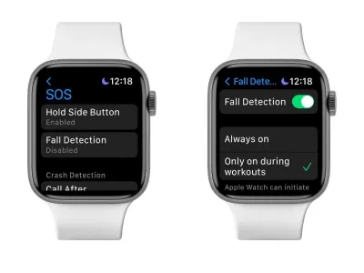 Apple Watch phát hiện người dùng té ngã (Ảnh: Internet) Apple Watch phát hiện người dùng té ngã (Ảnh: Internet)