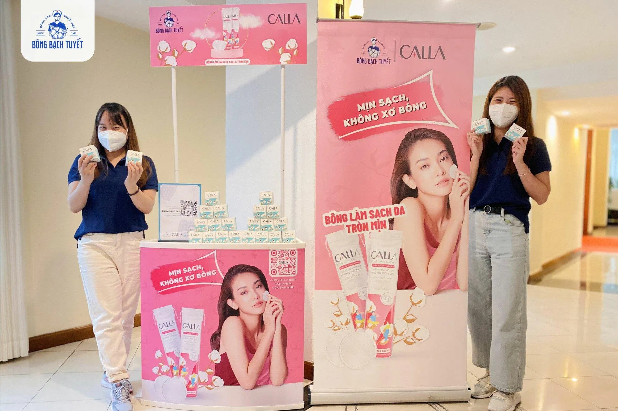 Công ty cũng tập trung vào lĩnh vực chăm sóc sắc đẹp dành cho tệp khách hàng hiện đại, với sản phẩm bông làm sạch da CALLA, giúp làm sạch và dưỡng da một cách hiệu quả (Ảnh: Internet) Công ty cũng tập trung vào lĩnh vực chăm sóc sắc đẹp dành cho tệp khách hàng hiện đại, với sản phẩm bông làm sạch da CALLA, giúp làm sạch và dưỡng da một cách hiệu quả (Ảnh: Internet)