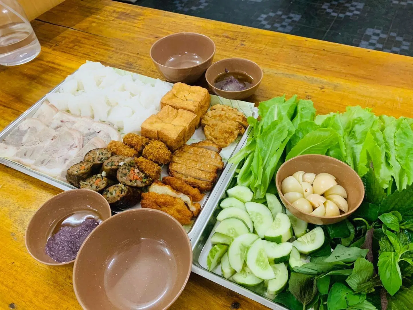 Bún đậu mắm tôm 3 Hiền (Ảnh: Internet)