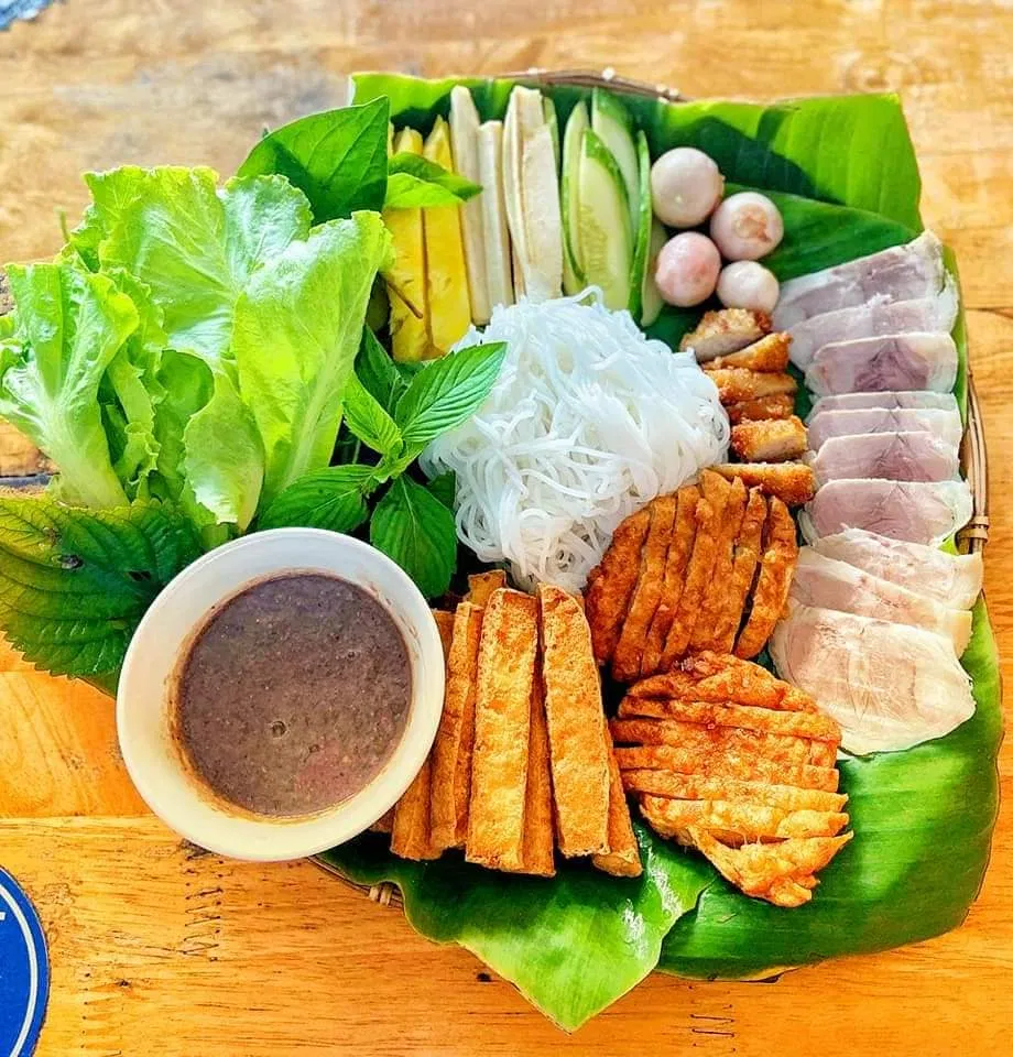 Bún đậu mắm tôm Lộc Vừng (Ảnh: Internet)