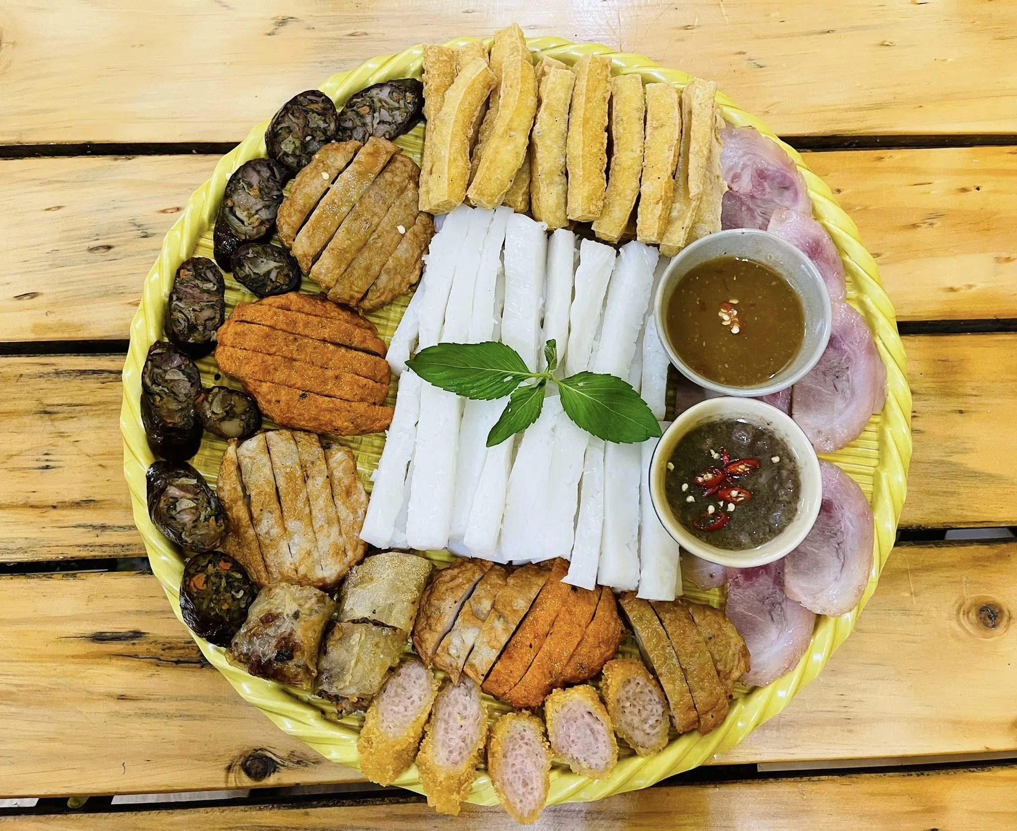 Bún đậu mắm tôm - ẩm thực Bắc (Ảnh: Internet)