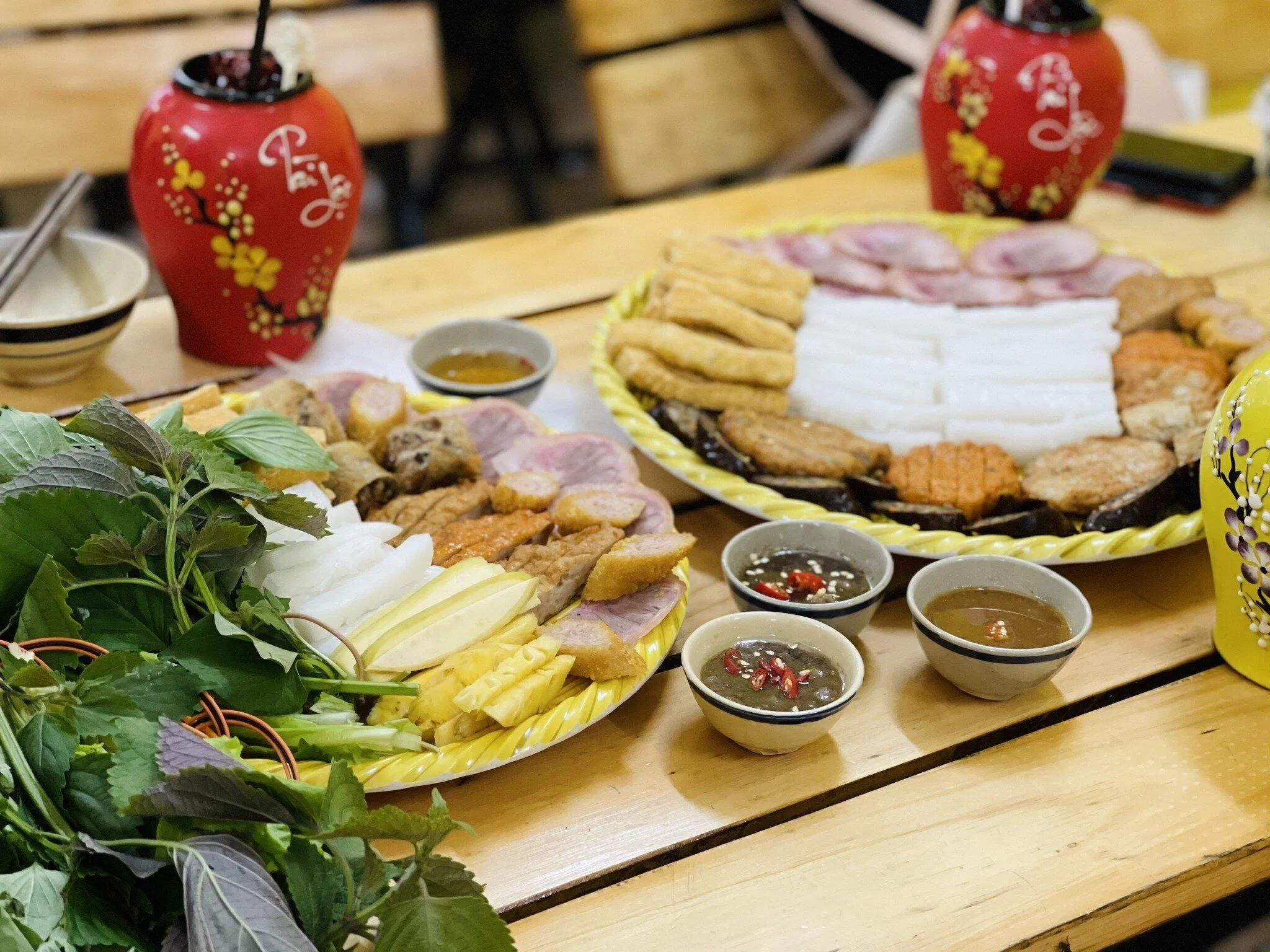 Bún đậu mắm tôm - ẩm thực Bắc (Ảnh: Internet)
