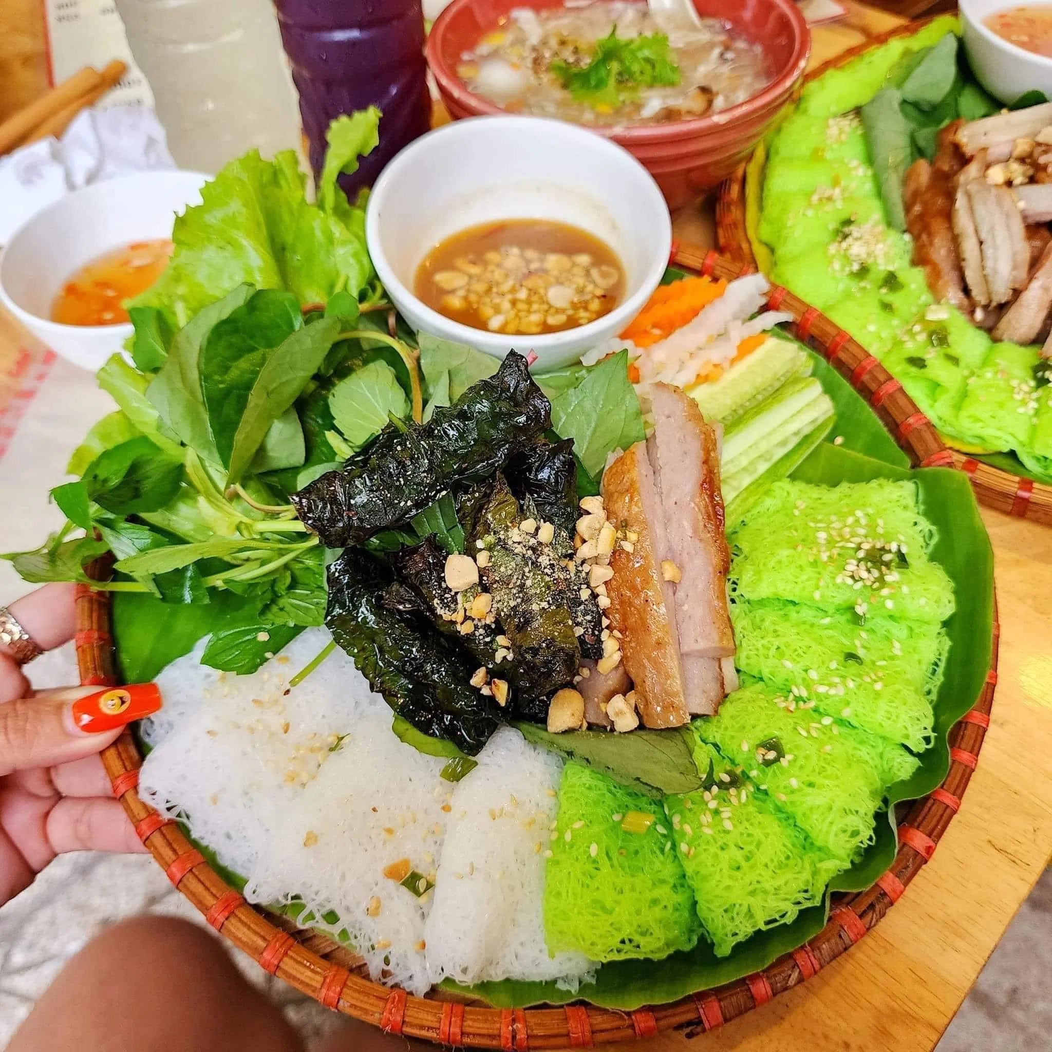 Bún đậu bà Ròm (Ảnh: Internet)