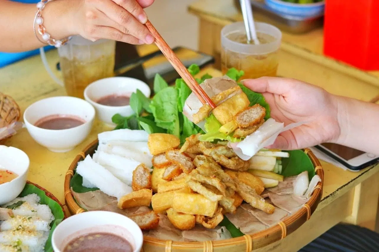 Bún đậu bà Ròm (Ảnh: Internet)