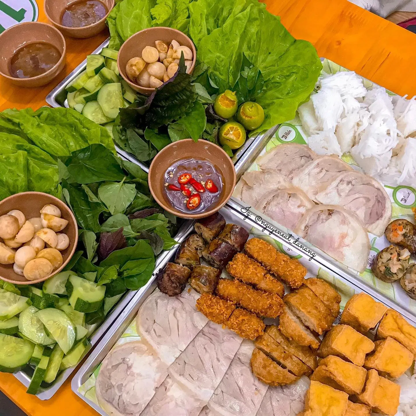 Bún đậu Tràng Tiền (Ảnh: Internet)