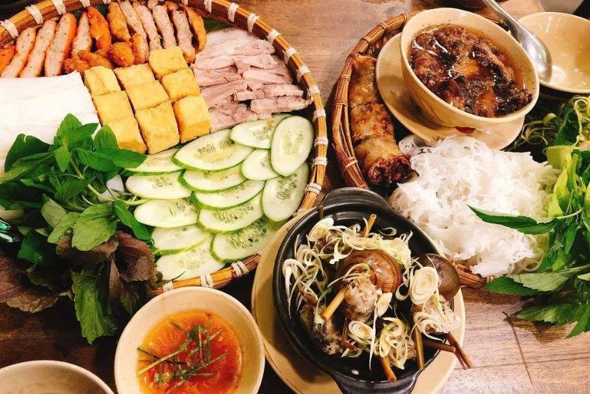 Bún đậu Tràng Tiền (Ảnh: Internet) Bún đậu Tràng Tiền (Ảnh: Internet)