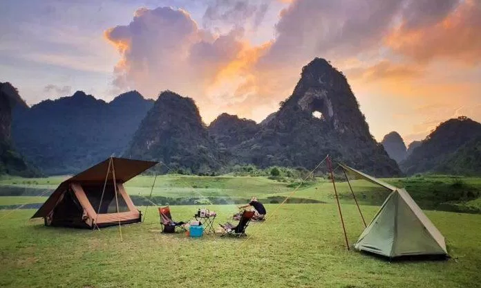 Núi Thủng - địa điểm cắm trại cực kì được yêu thích (Ảnh: Internet)