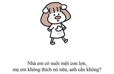 Câu thả thính hài hước (Ảnh internet) Câu thả thính hài hước (Ảnh internet)