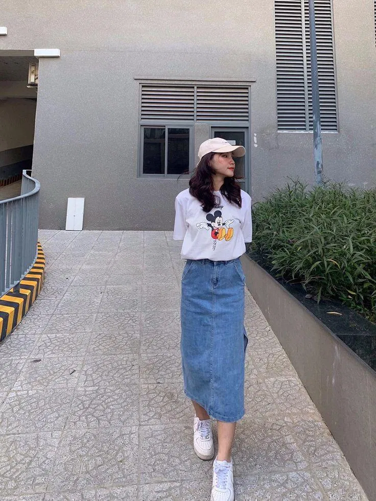 Trẻ trung, năng động cùng áo phông (Ảnh: Internet)