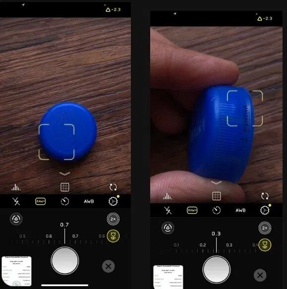 So sánh ảnh chụp bằng Halide Mark II và camera bình thường của iPhone (Ảnh: Internet) So sánh ảnh chụp bằng Halide Mark II và camera bình thường của iPhone (Ảnh: Internet)