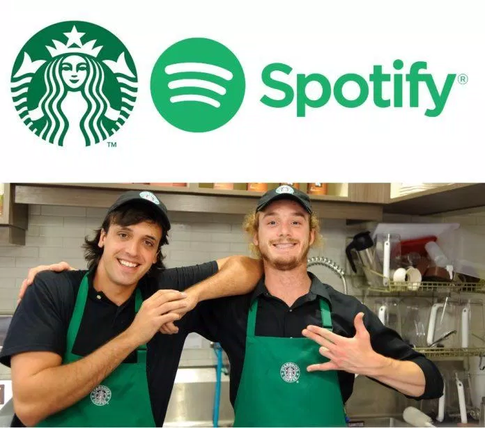 Starbucks và khách hàng của họ sẽ có quyền truy cập vào kho nhạc đồ sộ có sẵn trên Spotify (Ảnh: Internet)