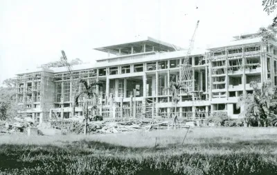 Năm 1868, người Pháp đã cho thiết kế và xây dựng Dinh thự (Ảnh: Internet) Năm 1868, người Pháp đã cho thiết kế và xây dựng Dinh thự (Ảnh: Internet)