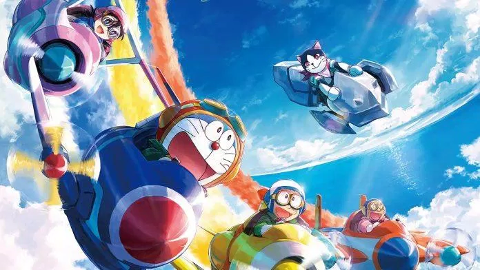 Doraemon movie 2023 là cuộc phiêu lưu trên bầu trời (Ảnh: Internet)