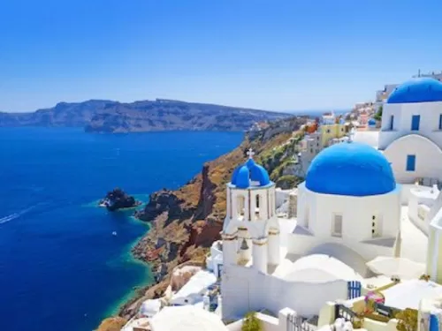 Du lịch Santorini, Hy Lạp (Nguồn: Internet) Du lịch Santorini, Hy Lạp (Nguồn: Internet)