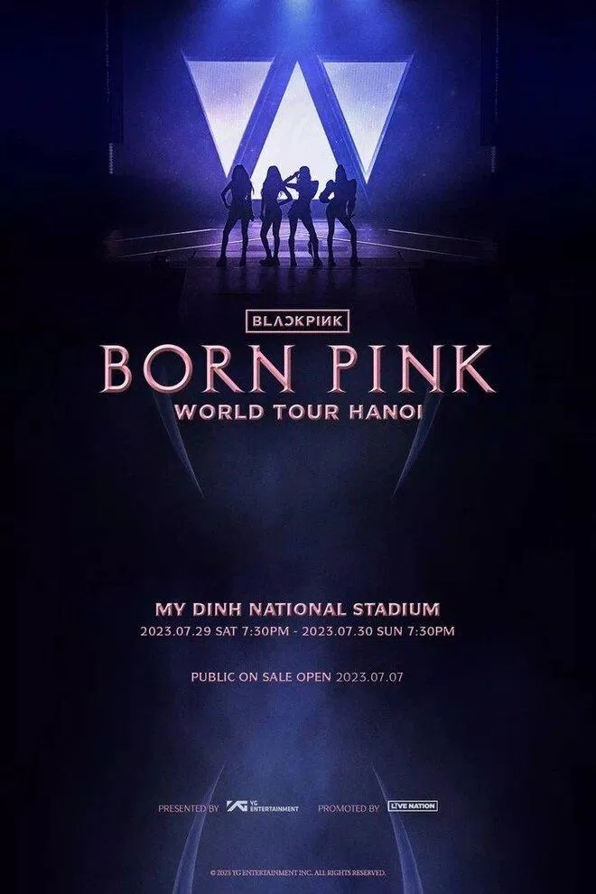 BLACKPINK tổ chức concert tại Hà Nội vào tháng 7 (Ảnh: Internet)