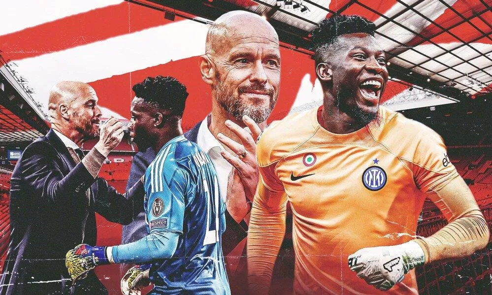 HLV Ten Hag muốn MU ký hợp đồng với Andre Onana (Ảnh: Internet)