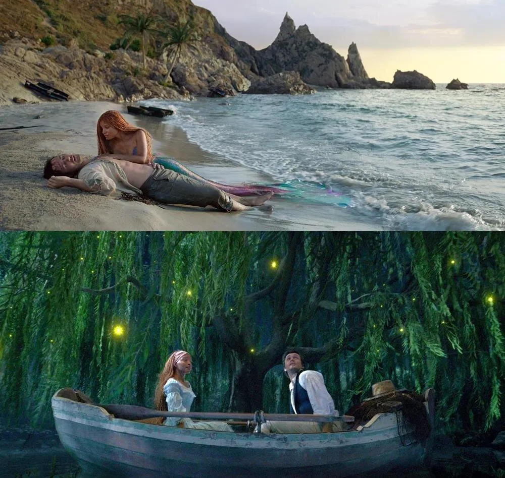 Mối quan hệ giữa Ariel và hoàng tử được thay đổi theo thị hiếu 2023. (Ảnh: Internet) Mối quan hệ giữa Ariel và hoàng tử được thay đổi theo thị hiếu 2023. (Ảnh: Internet)