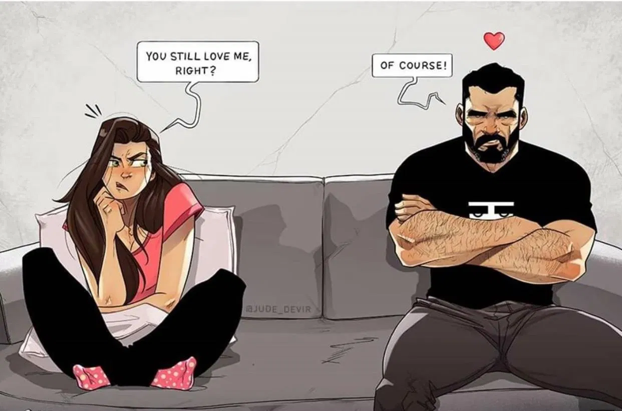 Nghệ thuật "cãi nhau" trong tình yêu (Ảnh: Internet)