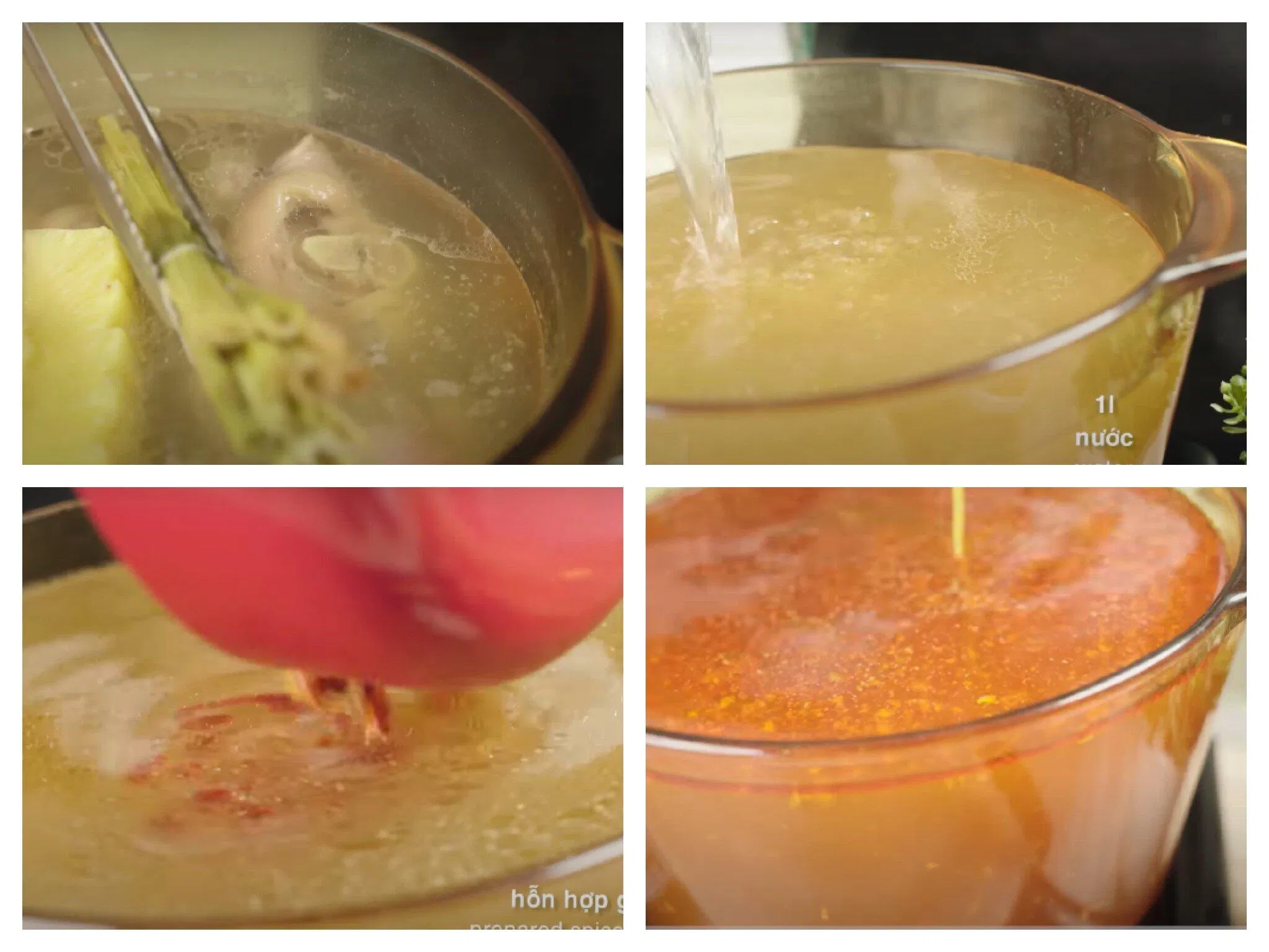 Nấu và pha chế nước dùng