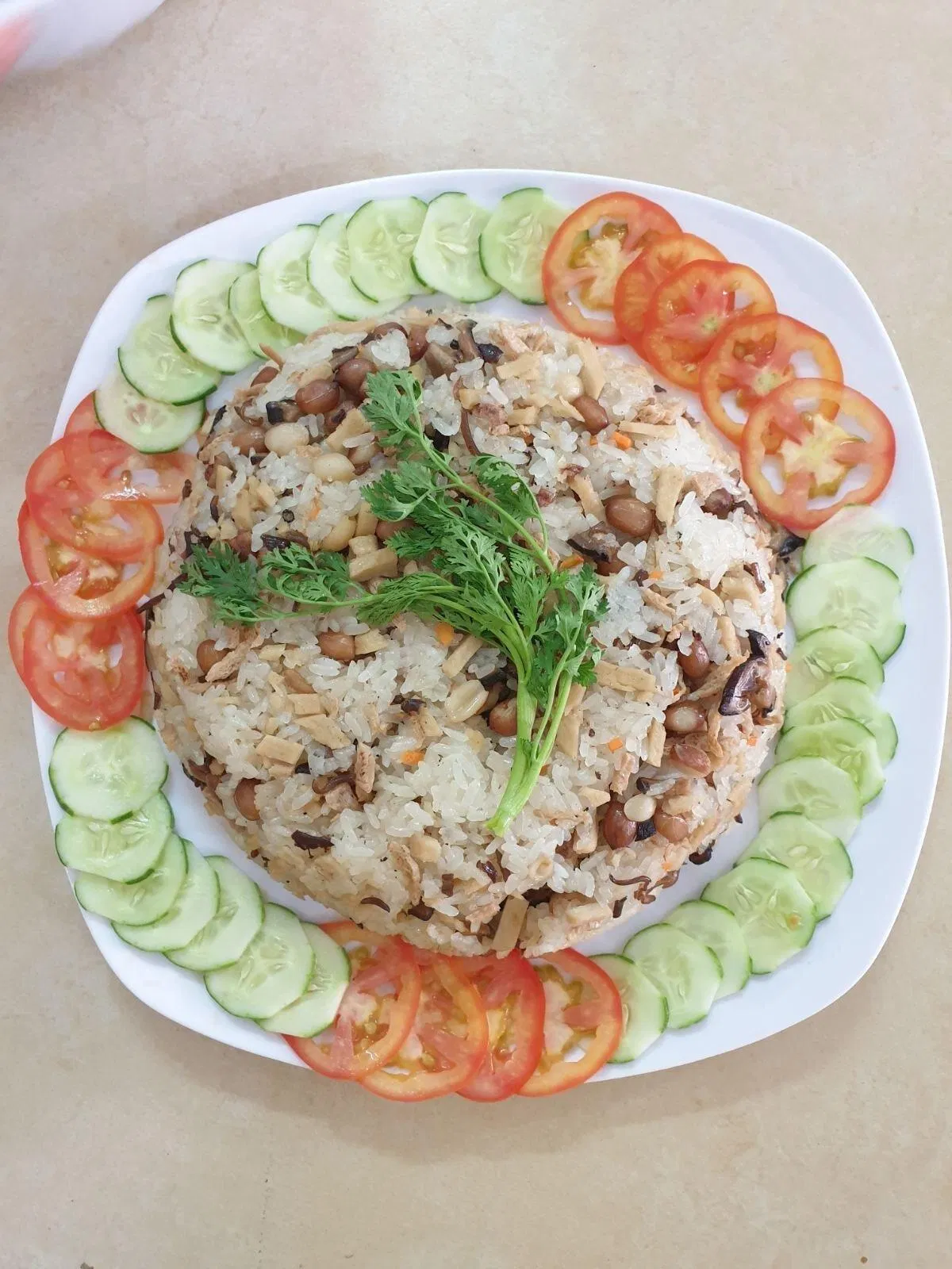 Cơm chay Sen Vàng 2 (Ảnh: Internet)