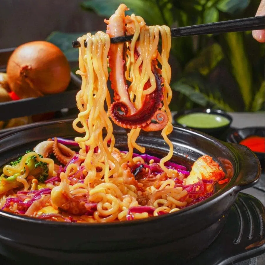 Mì cay Seoul Cần Thơ. (Ảnh: Internet)