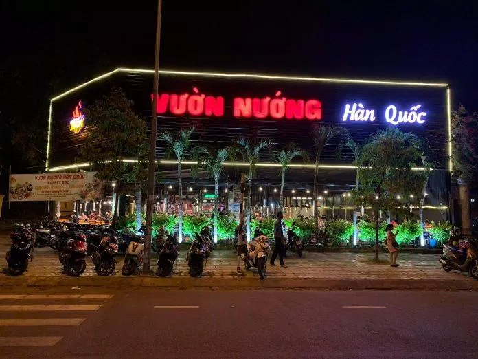 Vườn nướng Hàn Quốc Cần Thơ. (Ảnh: Internet)