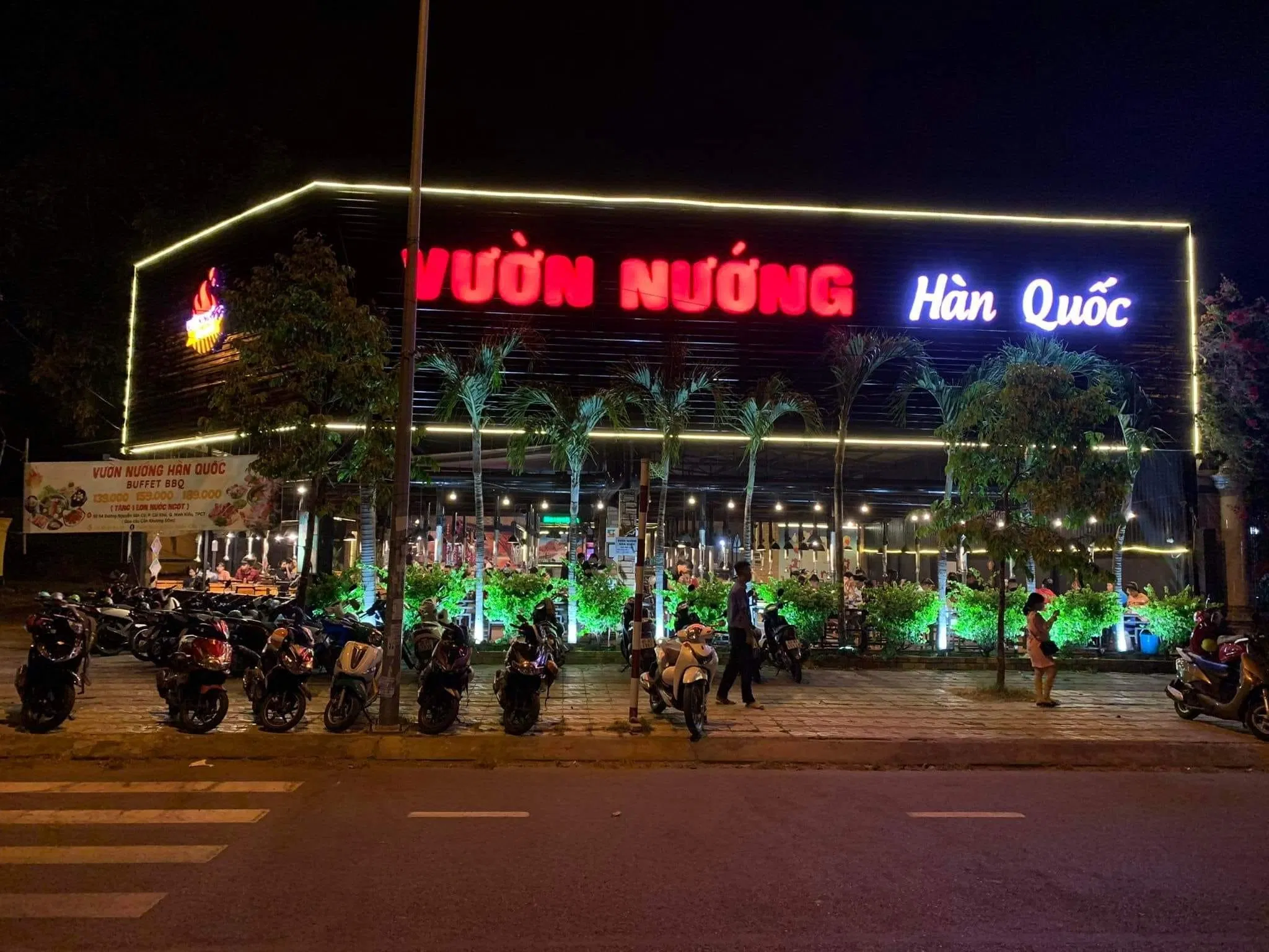 Vườn nướng Hàn Quốc Cần Thơ. (Ảnh: Internet)